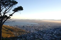 Kaapstad bij zonsopgang