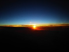 View from the airplane (VISA RUN!)