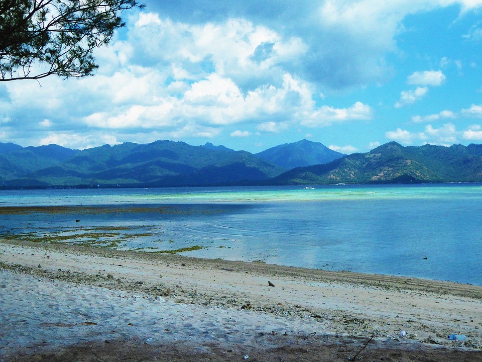 Gili Air: at sea