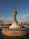 Moeder met baby Turkmenbashi