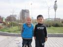 De jonge garde in Yining