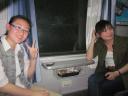 Op de trein naar Yining