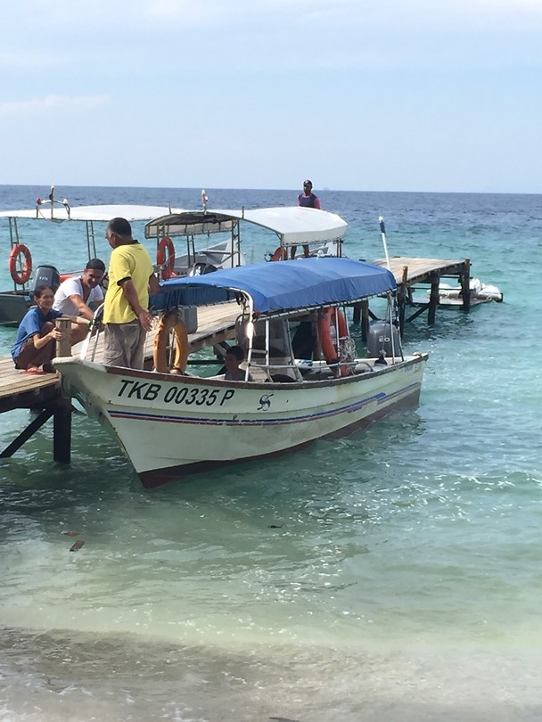 Boot naar perhentian