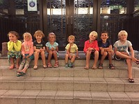 Met alle nl kids (3 gezinnen) op jungle tocht