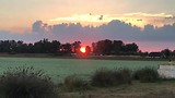 Zonsondergang in el Rocío.