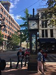 Steamclock in Gastown, leuke wijk in Vancouver