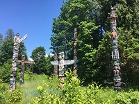 De Totempalen van Stanleypark