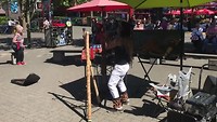 Gezelligheid op Granville Island
