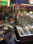 Zulke grote garnalen en lobsters hadden we nog niet gezien.