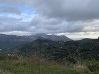 Uitzicht over de bergen
