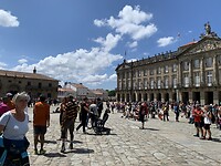 Grote plein voor de Kathedraal, Plaza del Obradoiro.