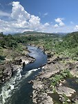 Rivier de Miño, 75 km. grensrivier met Portugal.
