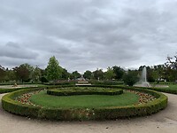 Prachtige tuinen rondom de paleizen.