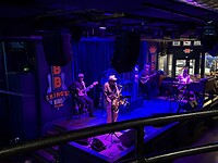 Live muziek in de BB King’s Blues Club