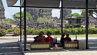 Gamelanmuziek bij Prambanan