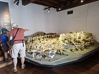 Maquettes Luxemburgse kastelen Kasteel Clervaux