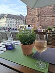 Roséschorle am Munsterplatz