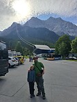 Onderaan de Zugspitze