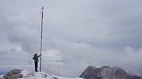 Doris op Zugspitze