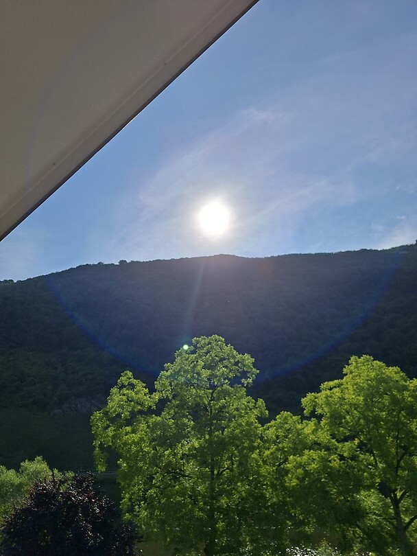 Die Sonne...