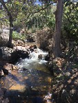 the top of the falls