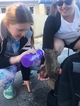 He wanted water from a bottle
