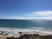 Als je goed kijkt zie je Rottnest Island
