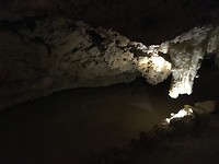 inside the cave