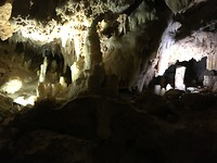 Inside the cave