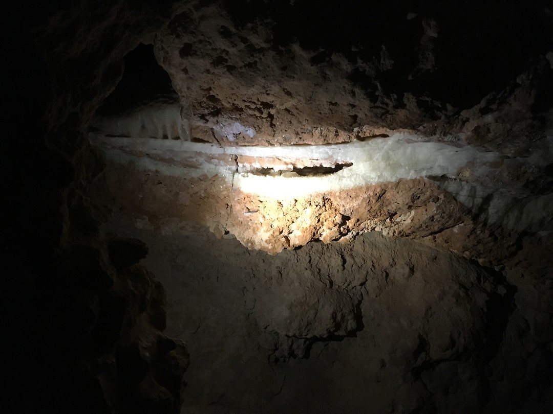 Inside the cave
