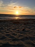 Sunset at the beach