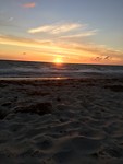 Sunset at the beach