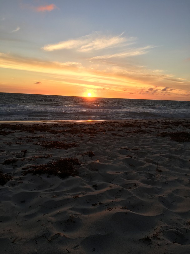 Sunset at the beach