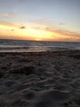 Sunset at the beach