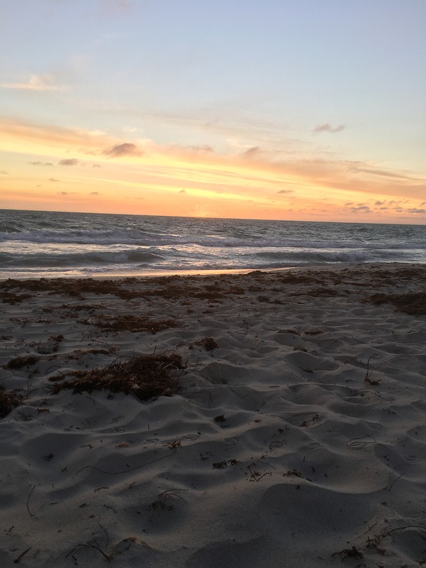 Sunset at the beach