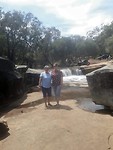 Noble Falls with tante Ineke