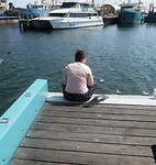 Feeding the fish/seaguls