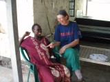 Mary, hoogzwanger en flink cholera gehad