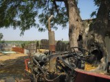 vervallen tractor