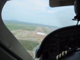 de landingsbaan in Juba