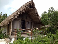 1 van onze verblijven op Zanzibar met uitzicht op zee