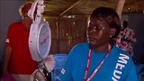 2014-09-25 TV broadcasting EOM Zuid Sudan Afl02 Mirjam and nutrition project