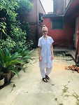 Rianne in werkuniform