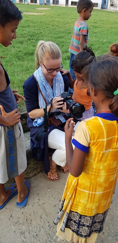 Rianne eindelijk met haar camera