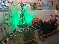 Christmas decoraties labour room