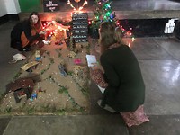Christmas decoraties nursing school