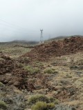De top in de wolken