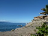 Kust met inde verte La Gomera