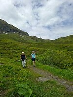 Lopen van Männlichen naar Alpiglen