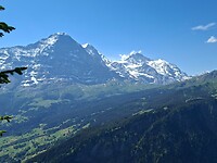 Zicht op Jungfraujoch